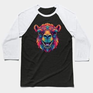 Camel Smiling Baseball T-Shirt